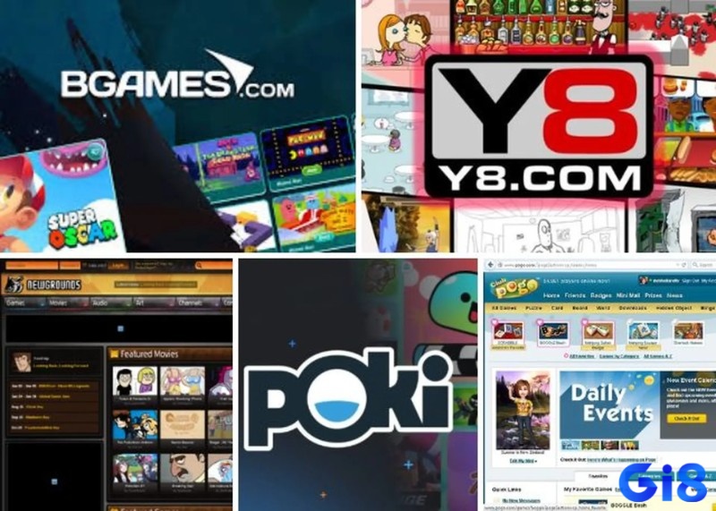 GameVui, CrazyGames và Y8 cung cấp nhiều lựa chọn game trình duyệt dễ tiếp cận