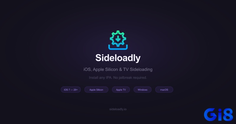 Sideloadly nổi bật ở khả năng cài tệp IPA mà không phải là kho game mod