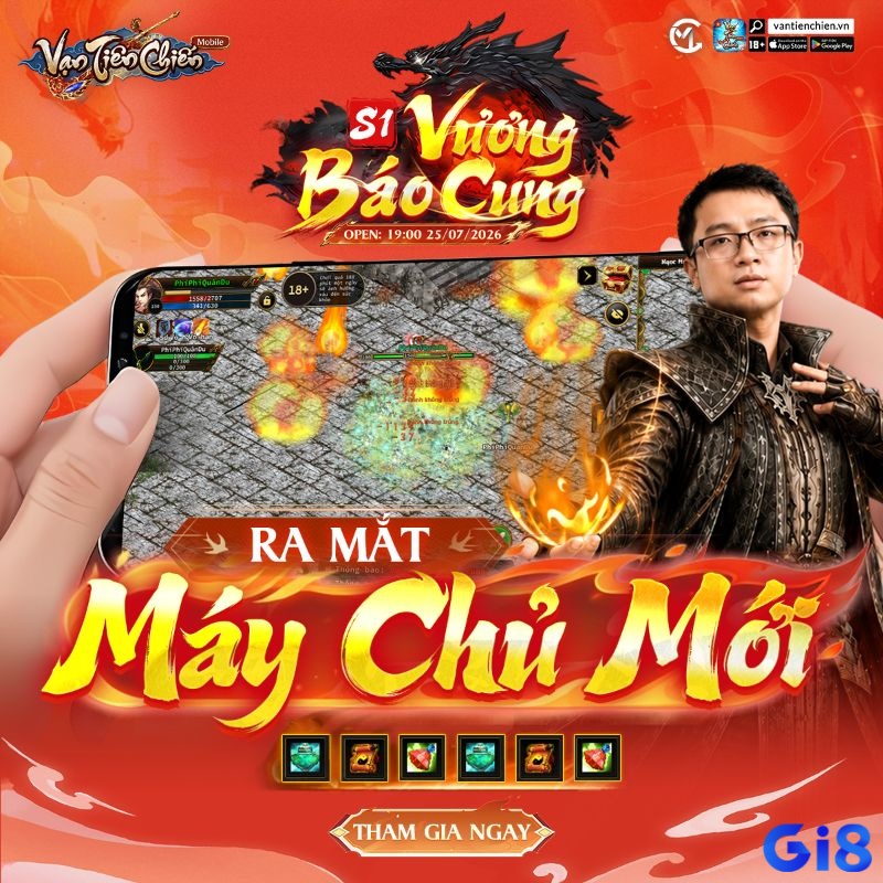 Vạn Tiên Chiến Mobile phù hợp người thích săn Boss, PK và bang hội đông người