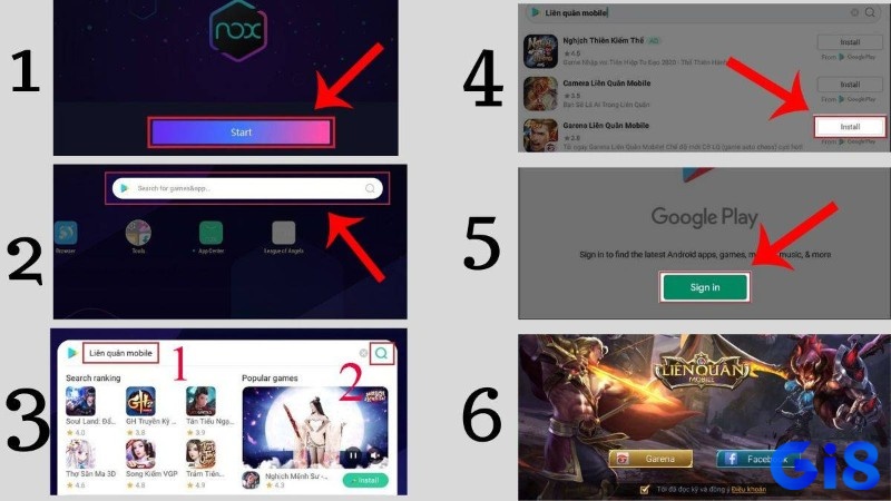 Cách tải Liên Quân trên PC thông qua môi trường Android giả lập
