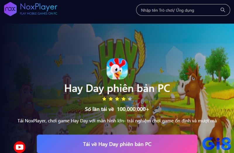 NoxPlayer mô phỏng thao tác cảm ứng