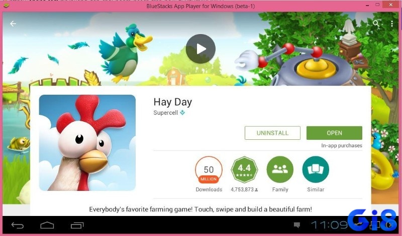 BlueStacks chạy ứng dụng Android trên PC
